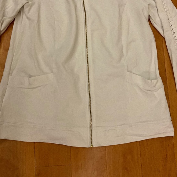 Lilly Pulitzer Zip Sweatshirt with Pineapple - Picture 8 of 11